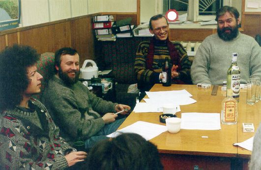 Слева направо: Павел Гульчук, Юрий Демченко, Евгений Шерстобитов, Борис Мостовой