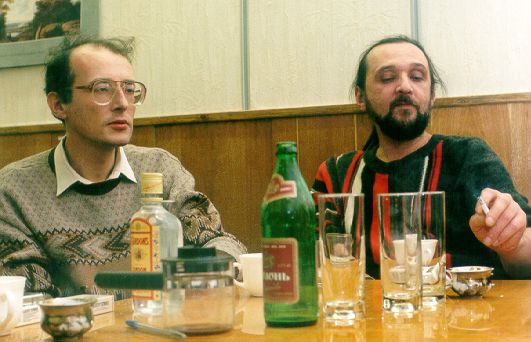 Слева направо: Игорь Романенко, Александр Еременко
